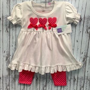 Tunic shirt and pants combo